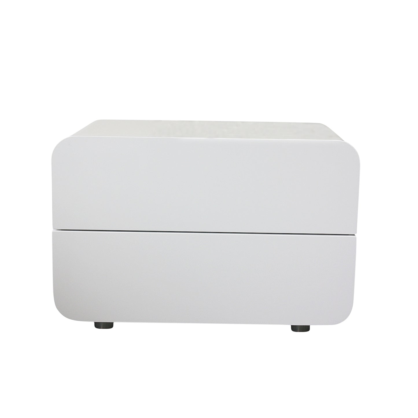 Prado Gloss MDF Black Bedside Table