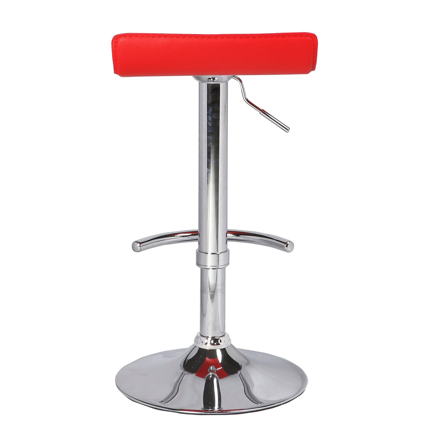 2X Mike Backrest Leather Seat Barstool