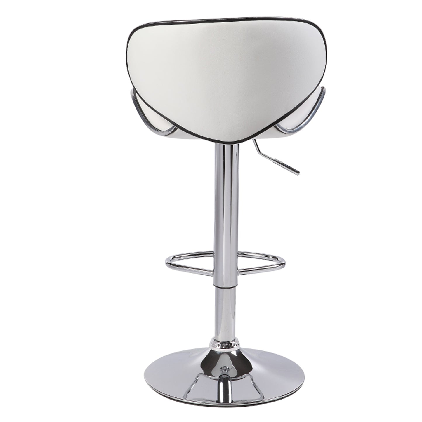 Bala 2X PU Leather Mid High Back Rest Crome Base Gas Lift Bar Stools