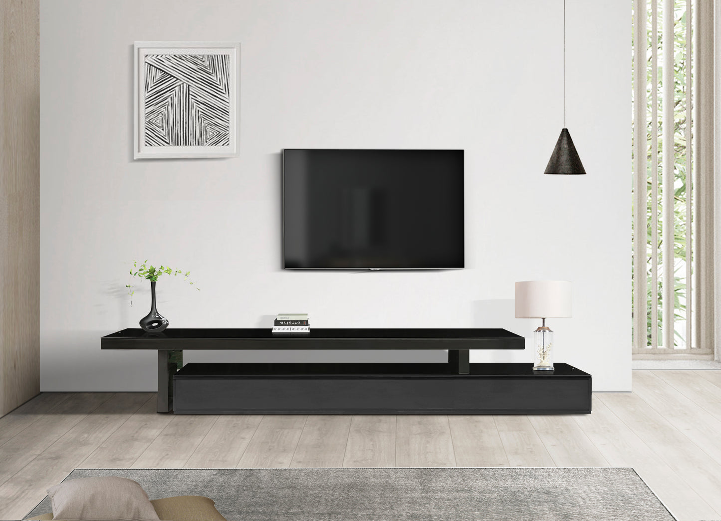 Marlin 3 Drawers Elegant Slimline Design TV Unit