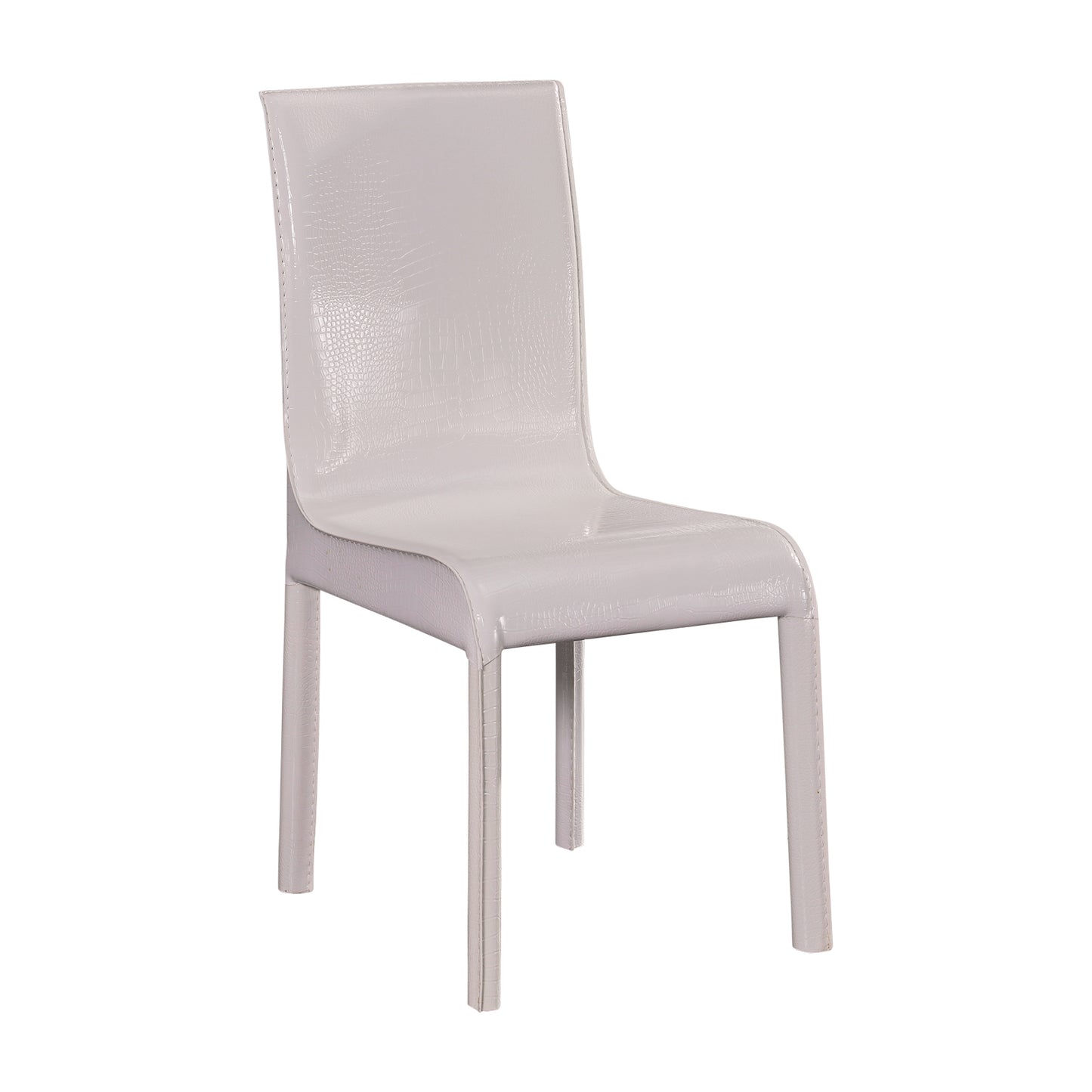 Espresso 2X Dining Chair Leatherette Seat Pad In Multiple Colour