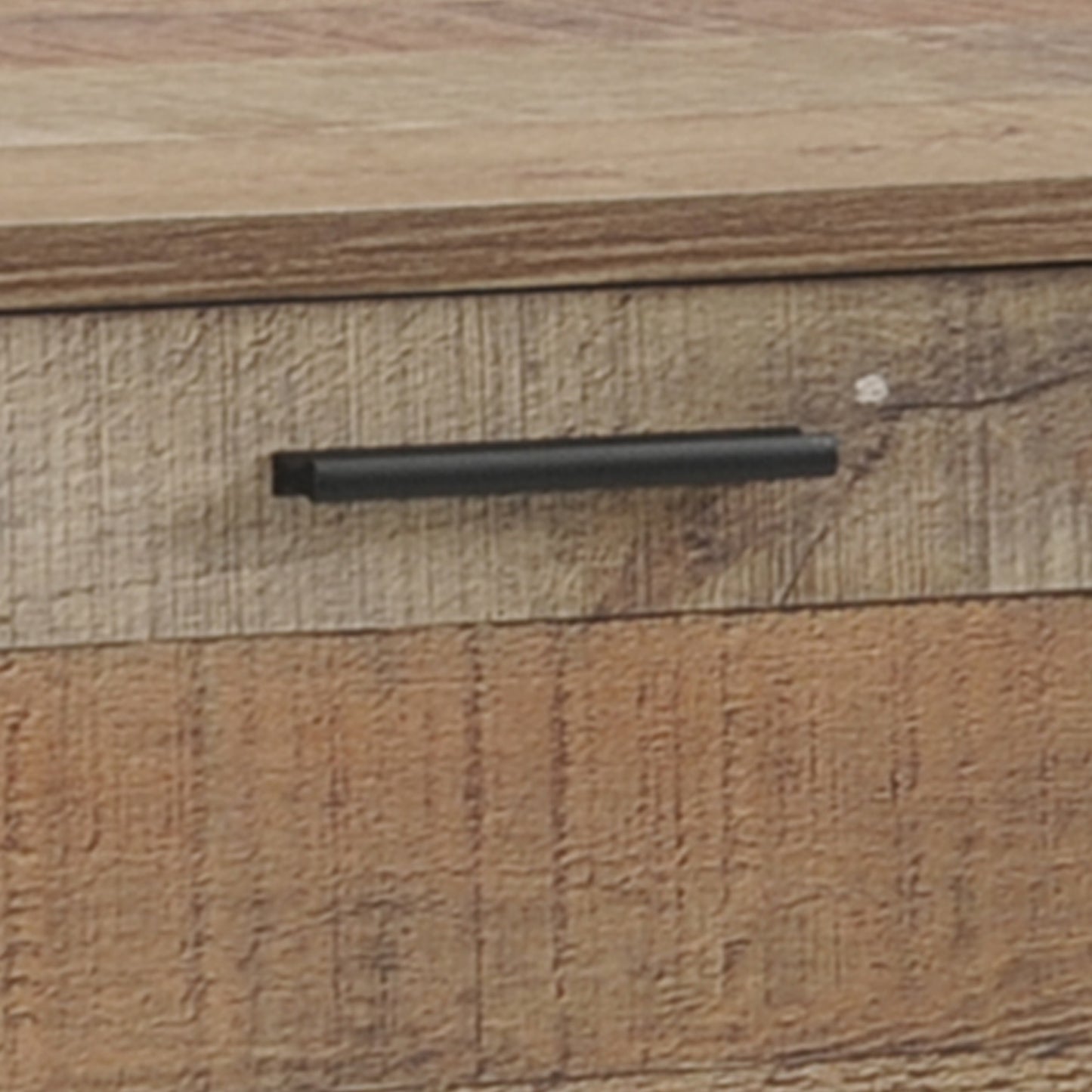 Mascot 2 Drawers Storage Particle Board Constructed TV Cabinet in Oak Colour
