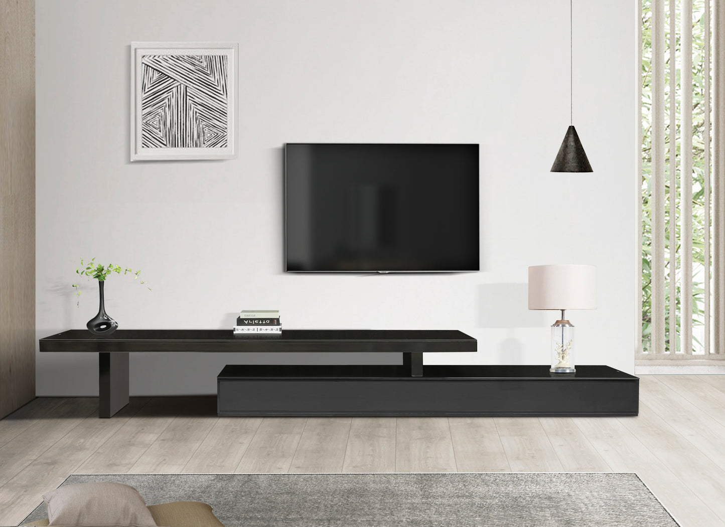 Marlin 3 Drawers Elegant Slimline Design TV Unit
