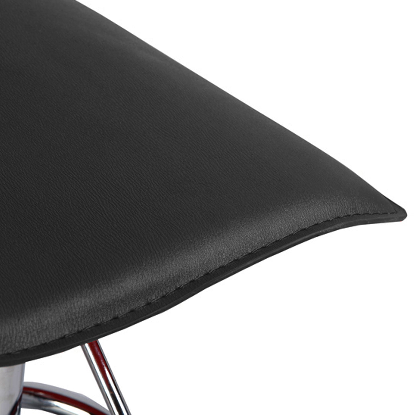 2X Mike Backrest Leather Seat Barstool