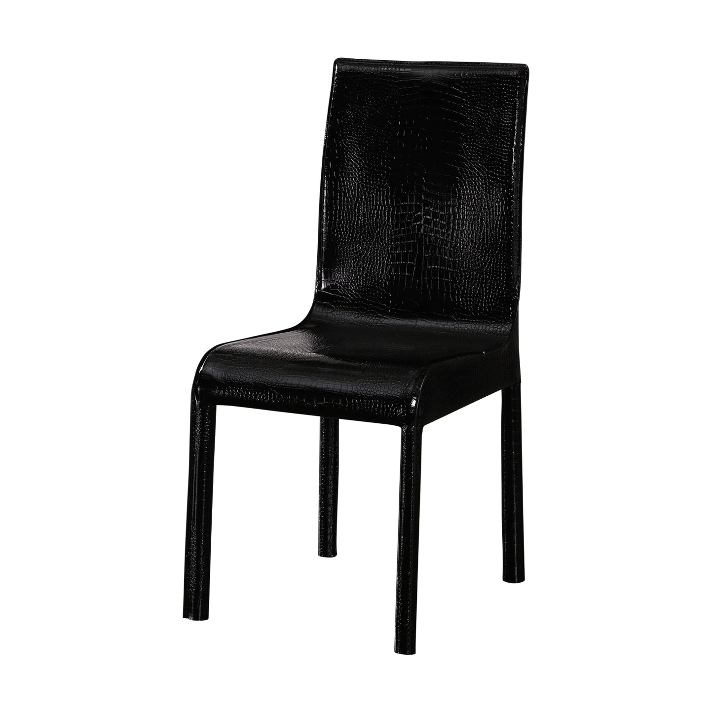 Espresso 2X Dining Chair Leatherette Seat Pad In Multiple Colour