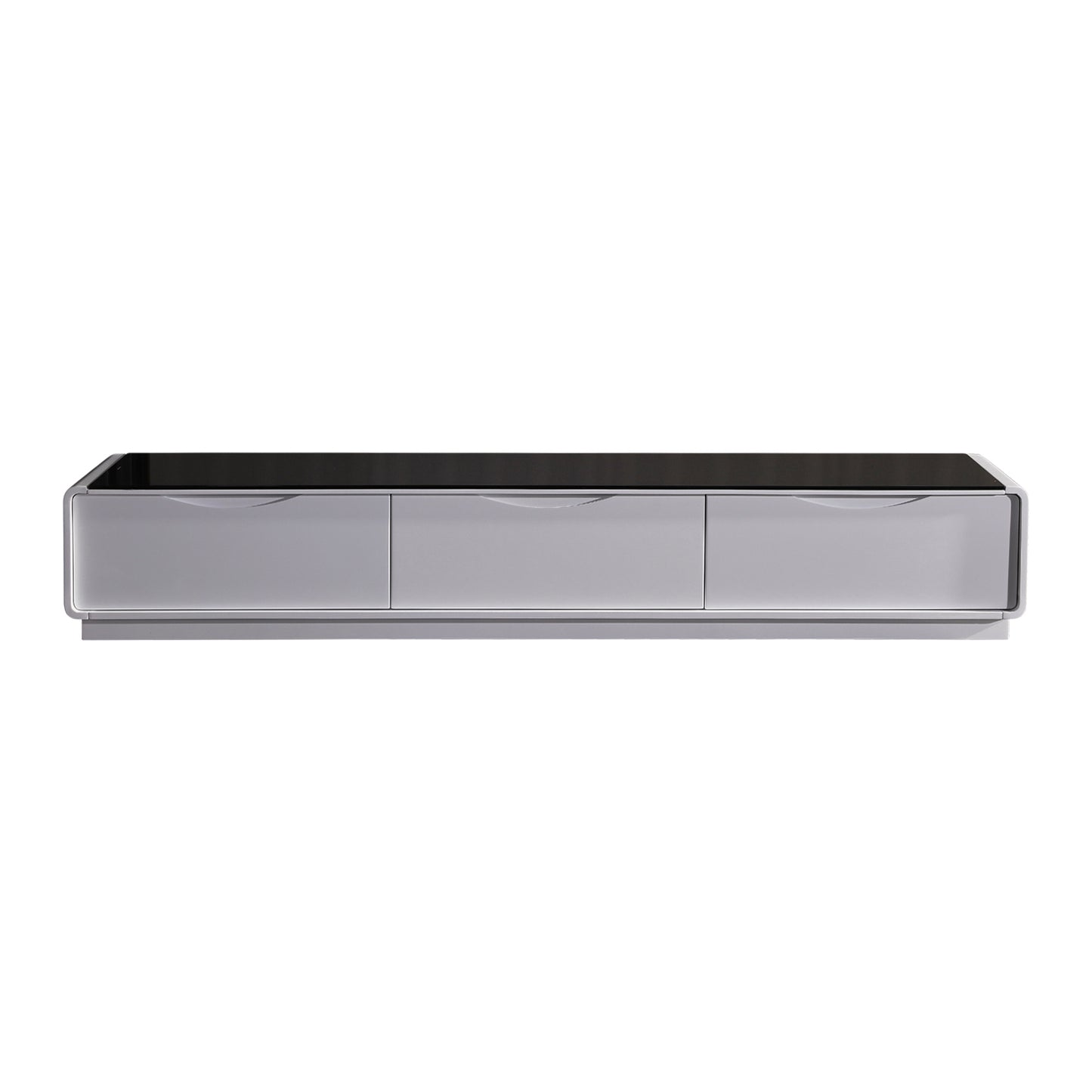 Metro Black and white Colour Gorgeous Glossy TV Cabinet