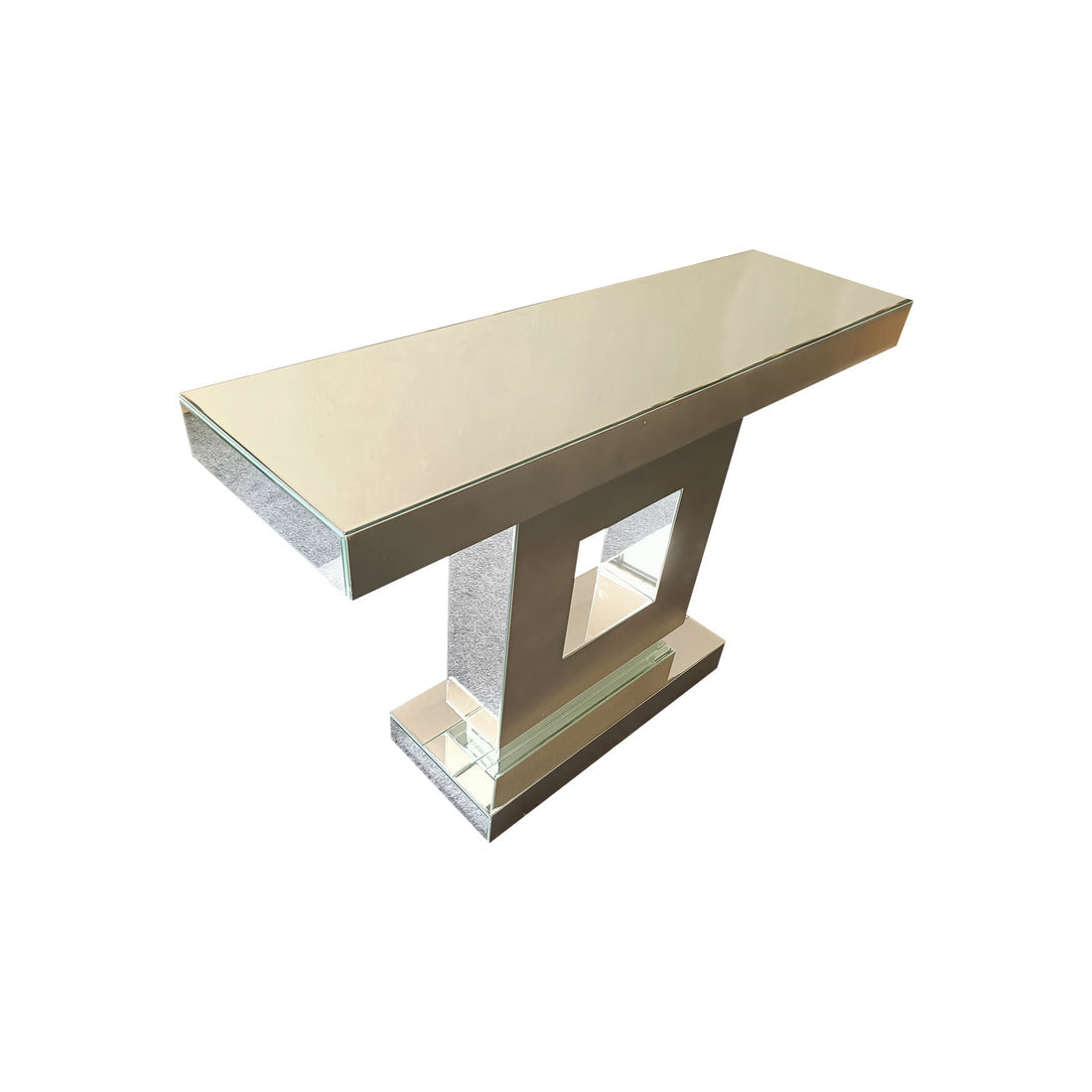 Cuba Hall Table Rectangular Shape & Mirror Attractive Base