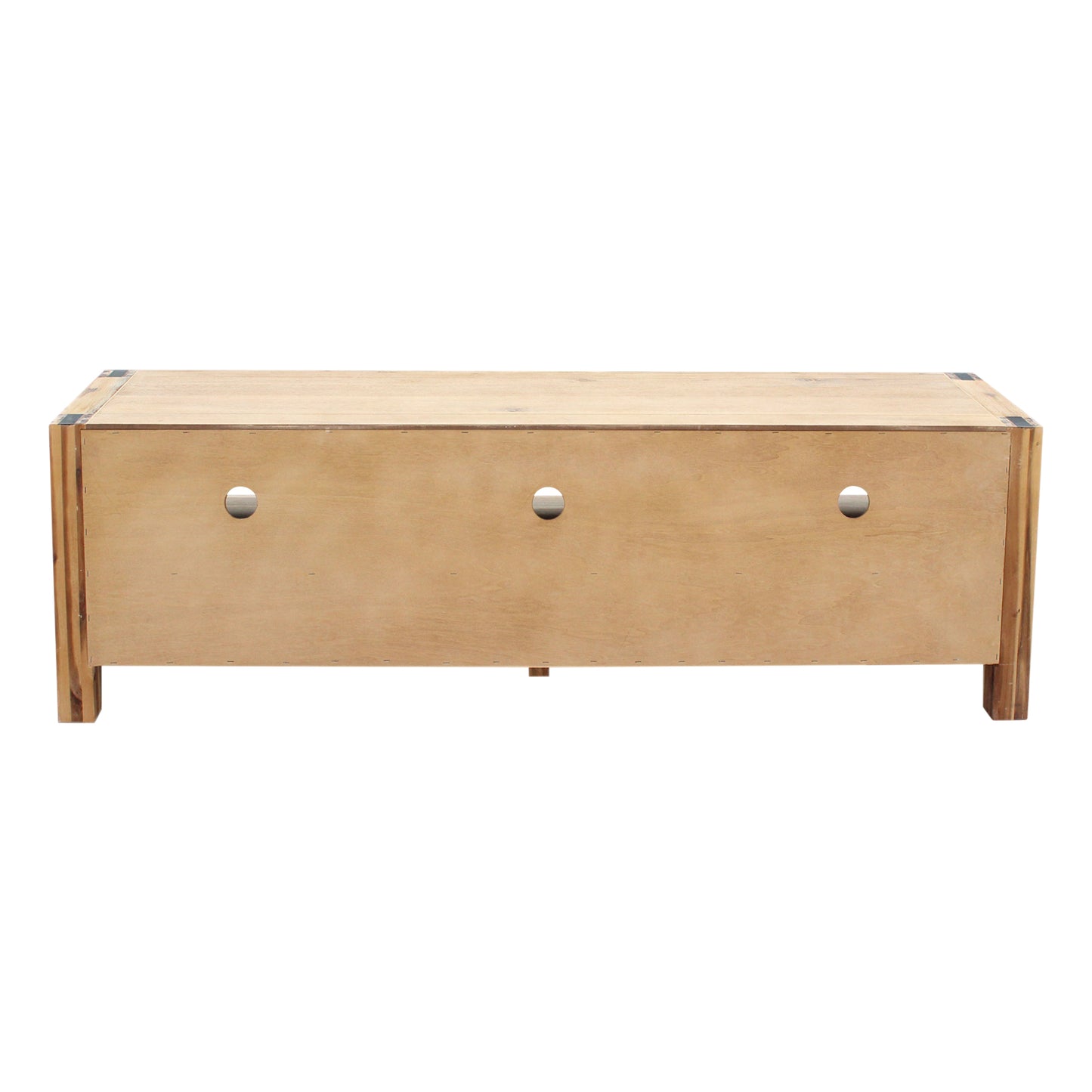 Nowra 3 Drawers TV Cabinet In Solid Acacia Timber With Multiple Colour