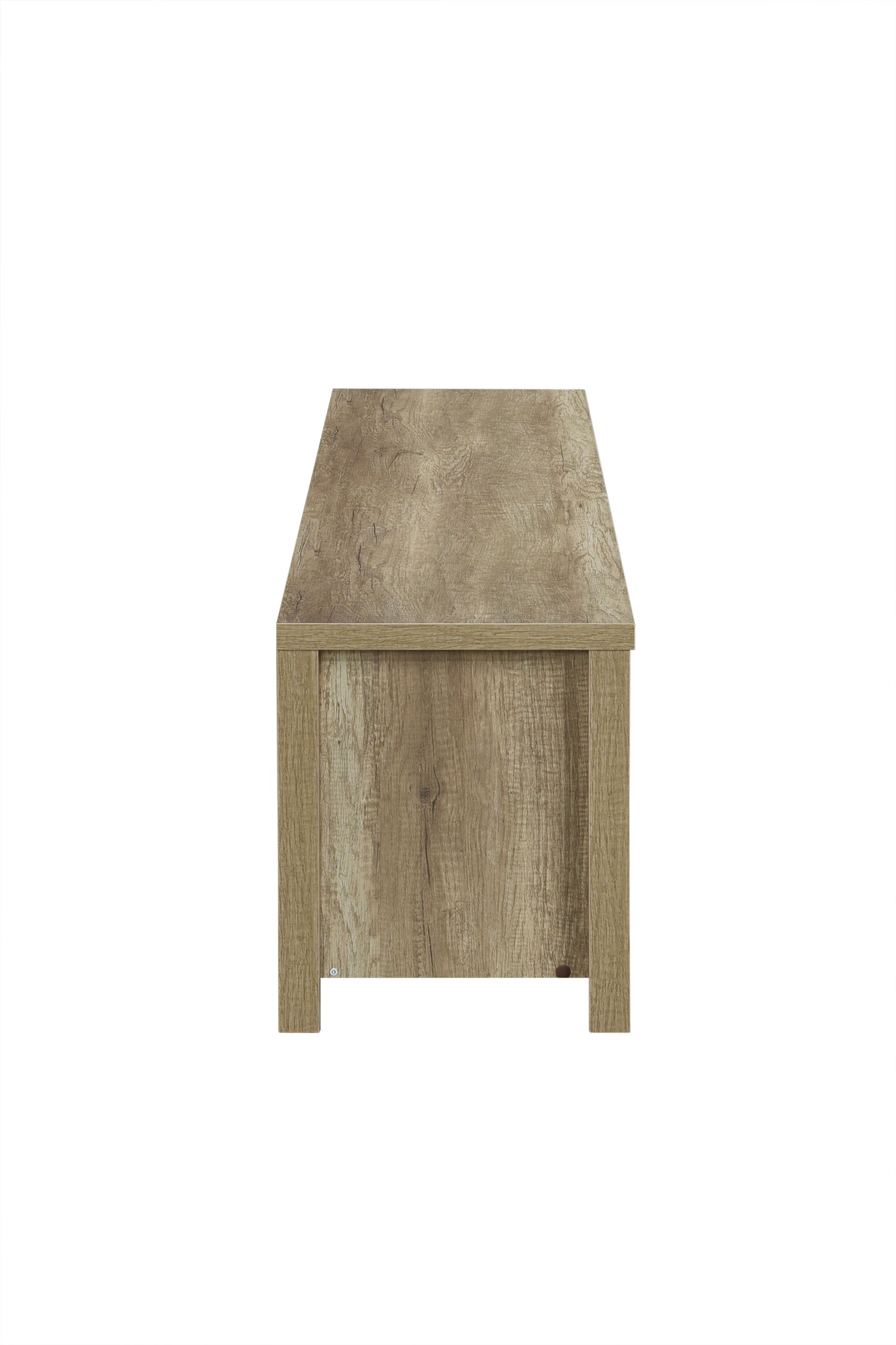 Cielo 3 Drawers MDF Natural Wood TV Cabinet with Wooden leg