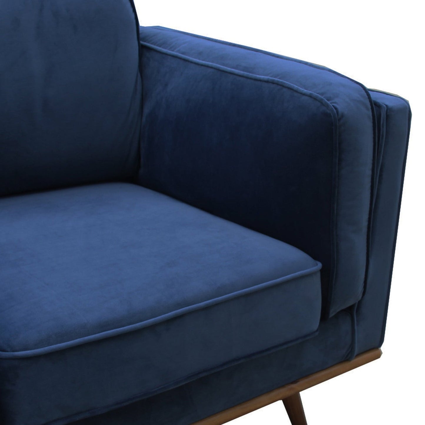 York 1 Seater Armchair Sofa Modern Lounge in Multiple Colour