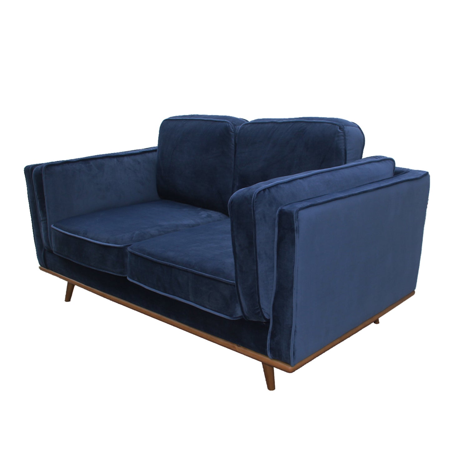 York 3+2+1 Seater Sofa Fabric or PU Leatherette Lounge Set with Wooden Frame in Multiple Colour