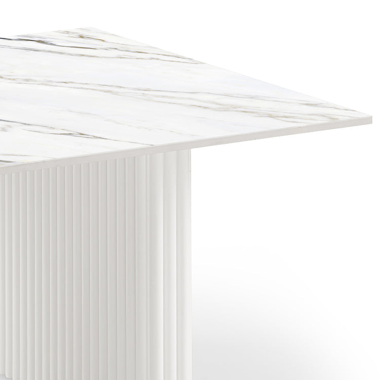 Scarlet Coffee Table with Sintered Stone Top
