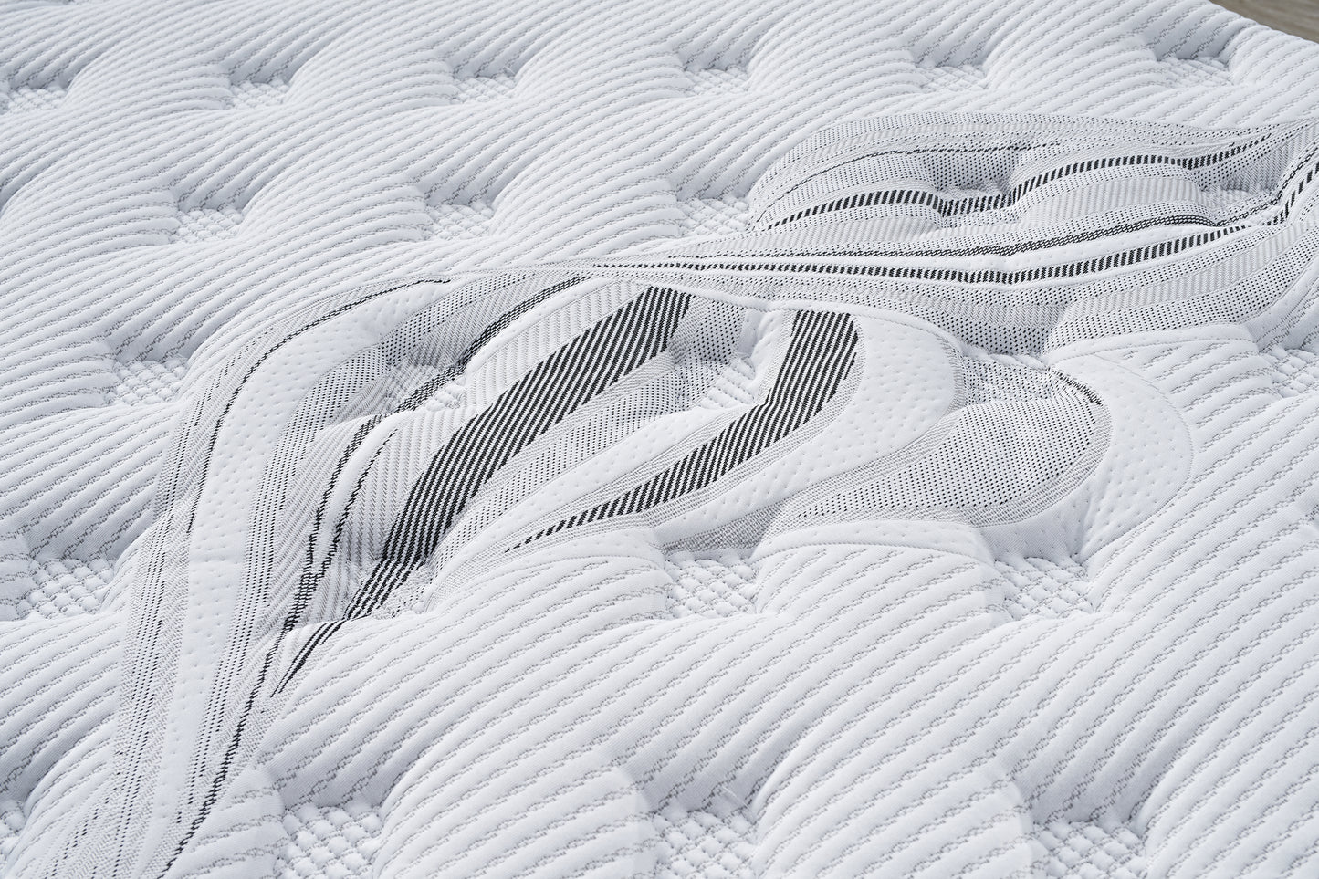 Latex Pillow Top 100% Natural Latex Layer Pillow Top Pocket Spring Medium Firm Mattress