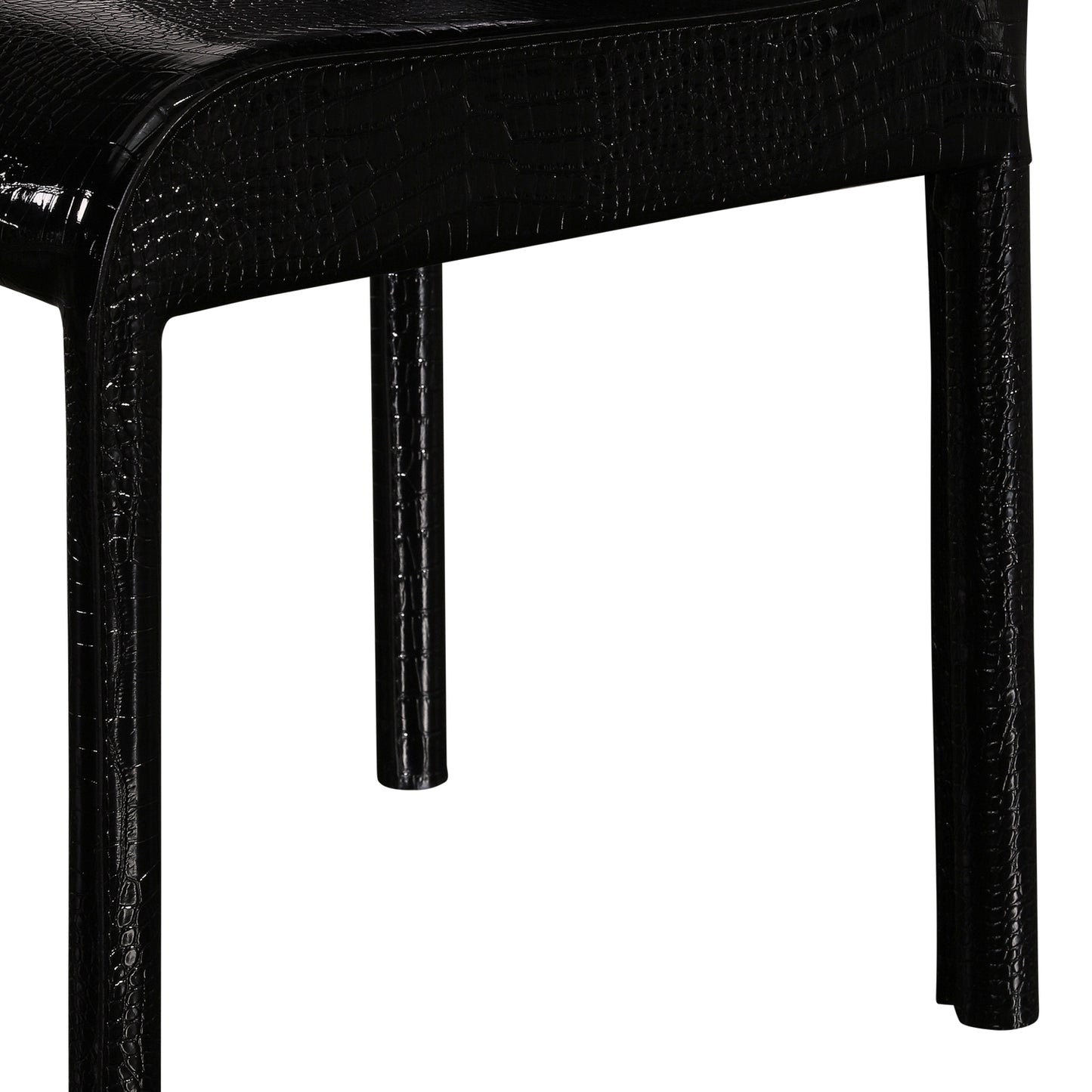 Espresso 2X Dining Chair Leatherette Seat Pad In Multiple Colour