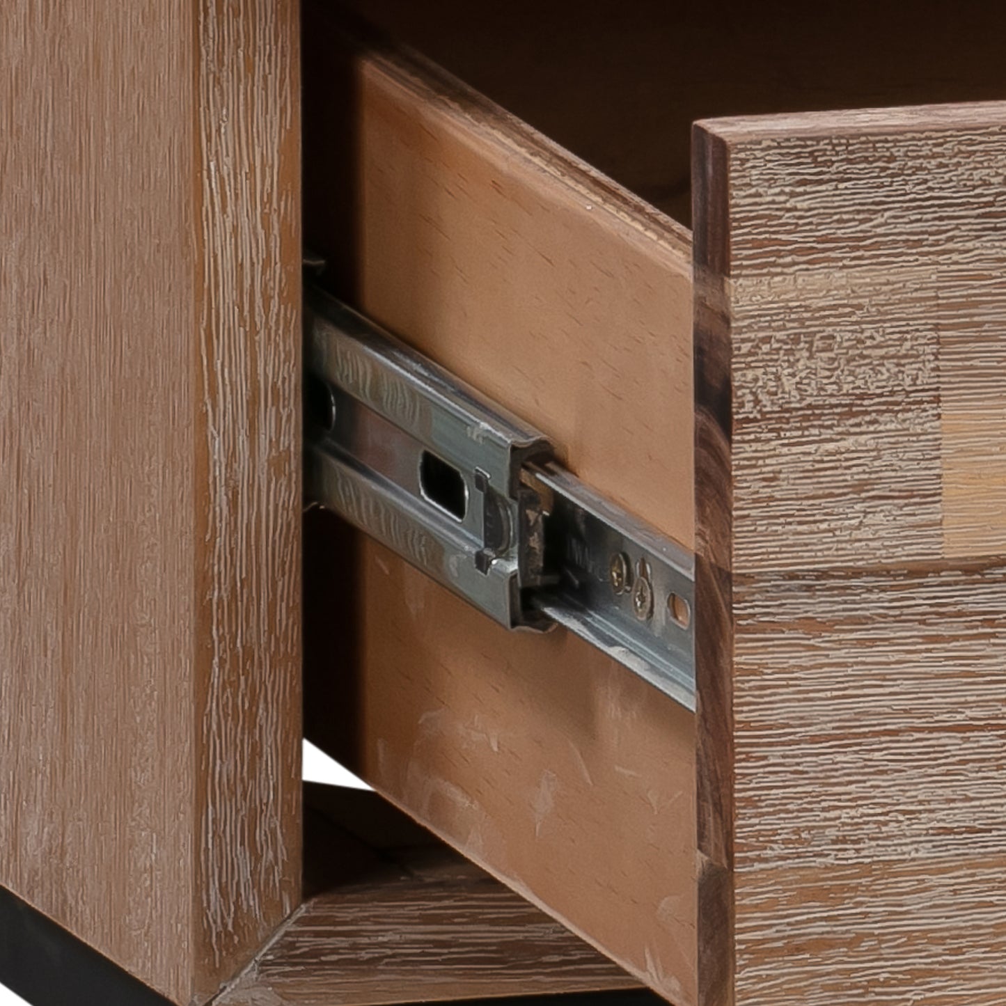 Hannah 4 Drawers Tallboy in Light Oak Colour in Solid Timber Veneered MDF