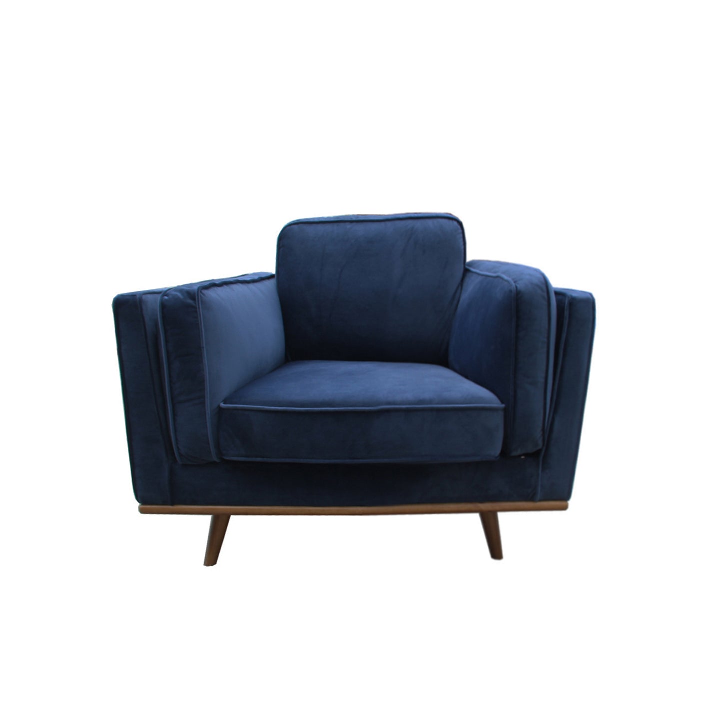 York 3+2+1 Seater Sofa Fabric or PU Leatherette Lounge Set with Wooden Frame in Multiple Colour