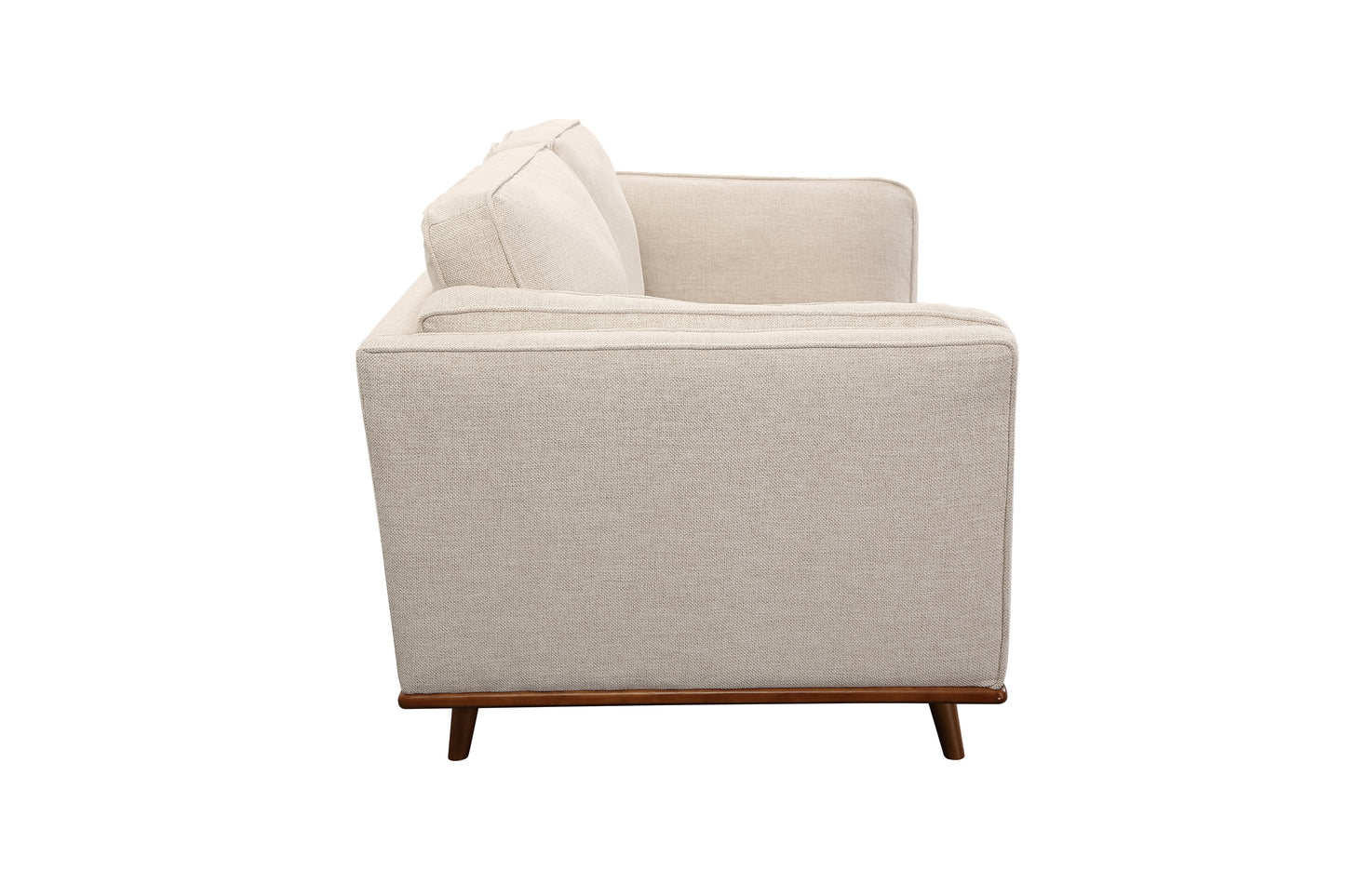 York 3+2 Seater Sofa Fabric Or PU Leatherette Lounge Set With Wooden Frame In Multiple Colour