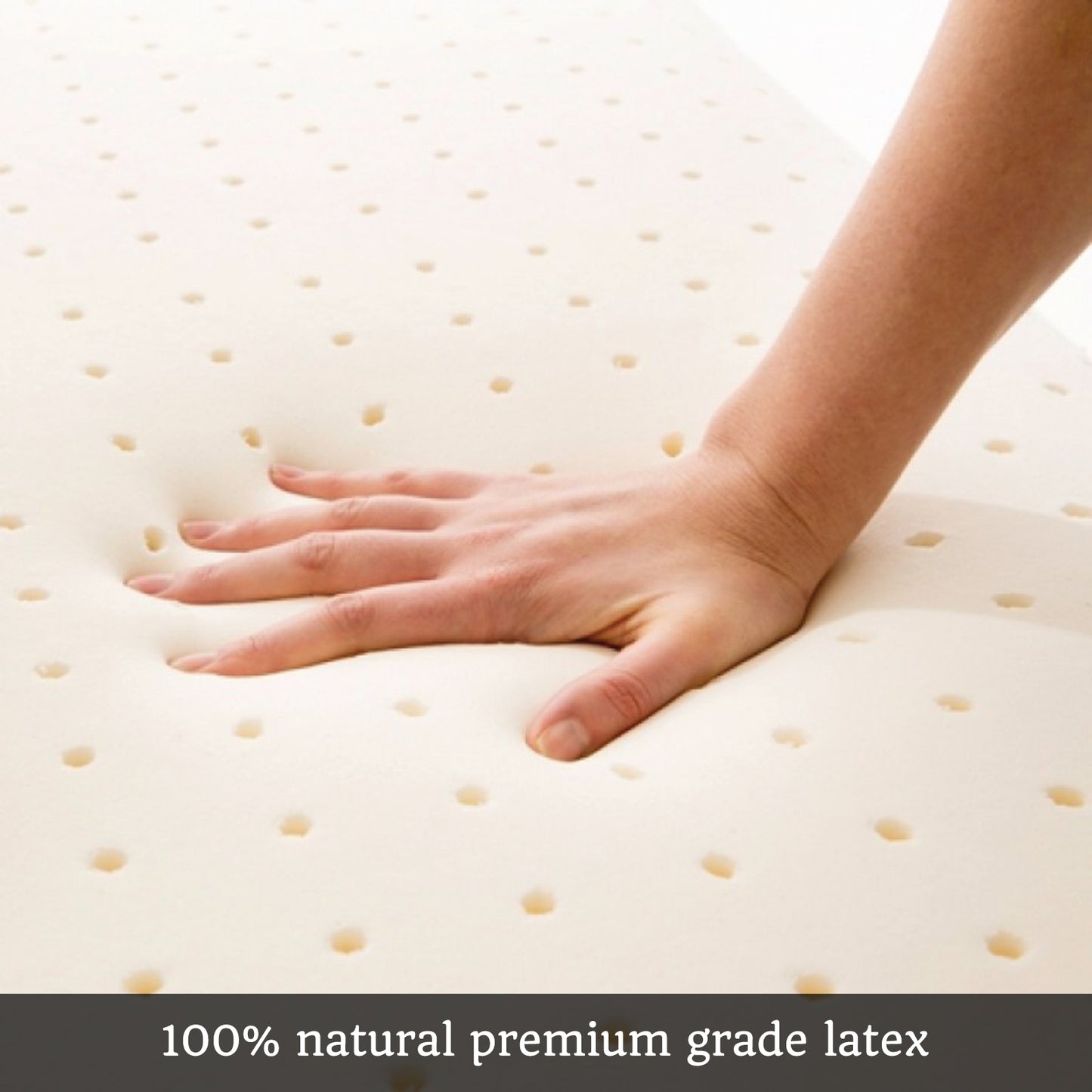 Exclusive Latex Euro Top Individual Pocket Spring Medium Firm 33cm Thick Queen Mattress