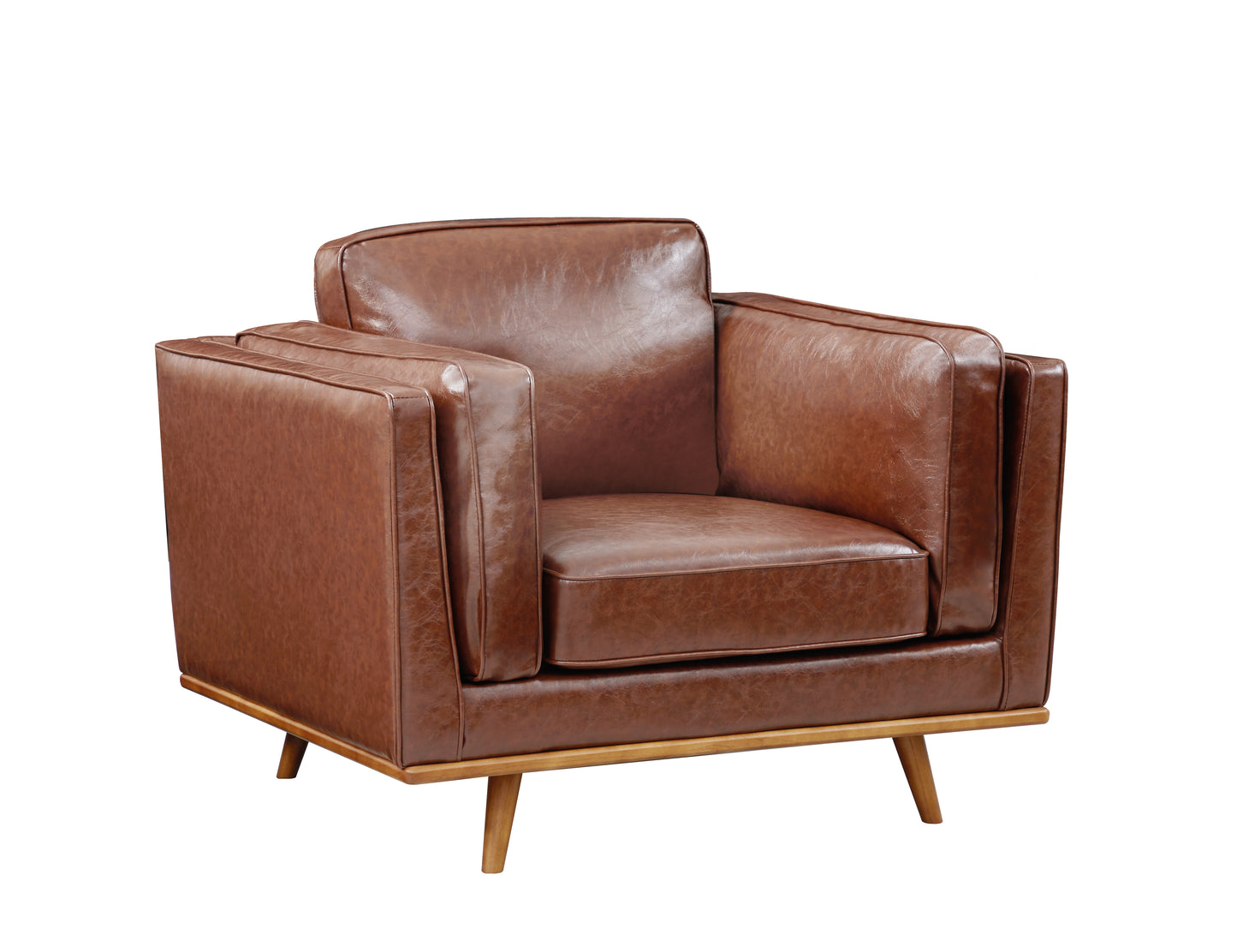 York 3+2+1 Seater Sofa Fabric or PU Leatherette Lounge Set with Wooden Frame in Multiple Colour