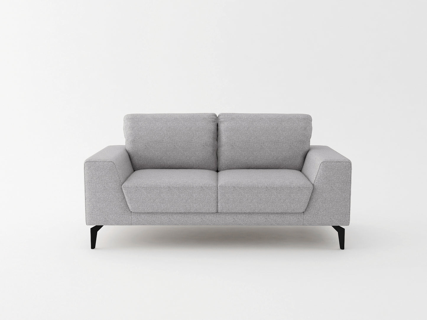 Hopper 3+2 Seater Sofa In Linen Fabric Light Grey Lounge
