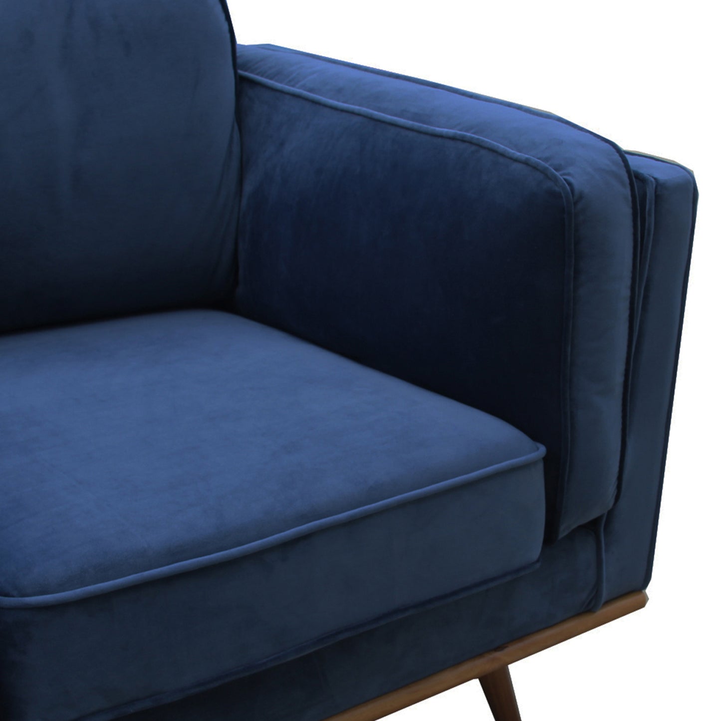 York 3+2+1 Seater Sofa Fabric or PU Leatherette Lounge Set with Wooden Frame in Multiple Colour