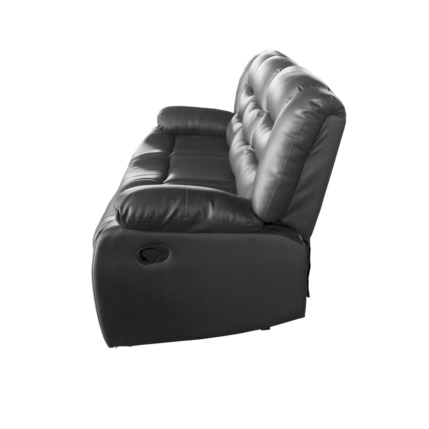 Fantasy 3+1+1 Seater Recliner Sofa In Faux Leather Lounge Wooden Frame Couch In Multiple Colour