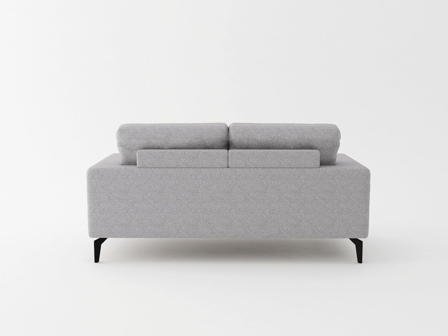 Hopper 3+2 Seater Sofa In Linen Fabric Light Grey Lounge