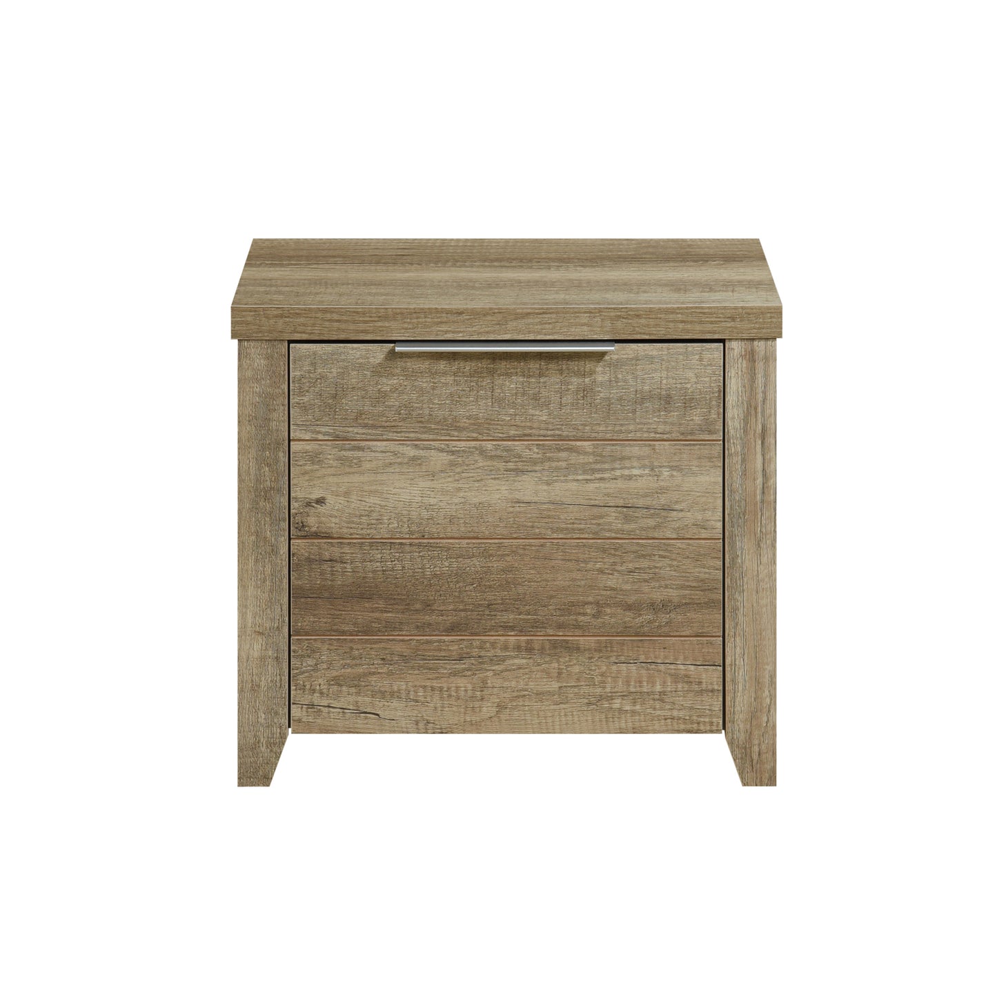 Cielo Natural Wood Like MDF Bedroom Suite 5 Pcs In Oak Colour with Dresser and Tallboy