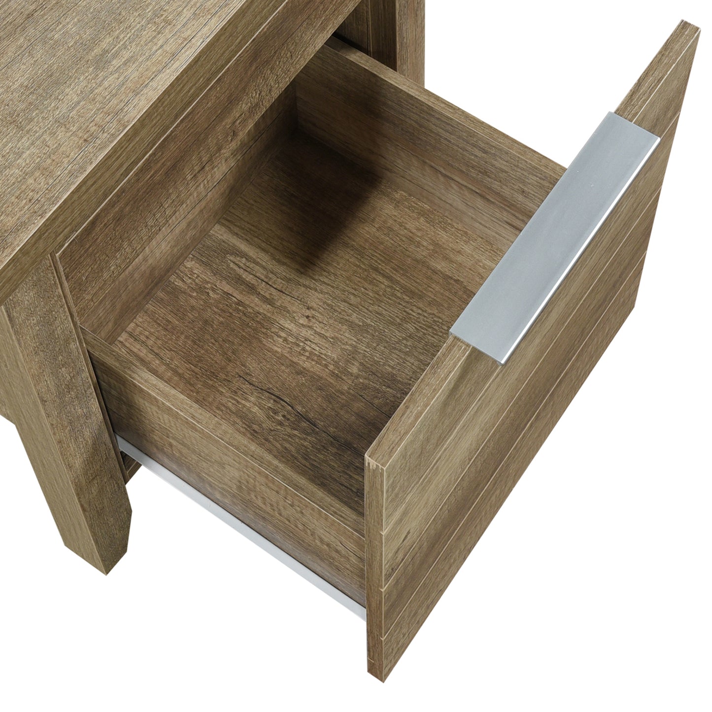 Cielo Natural Wood Like MDF Bedroom Suite 5 Pcs In Oak Colour with Dresser and Tallboy