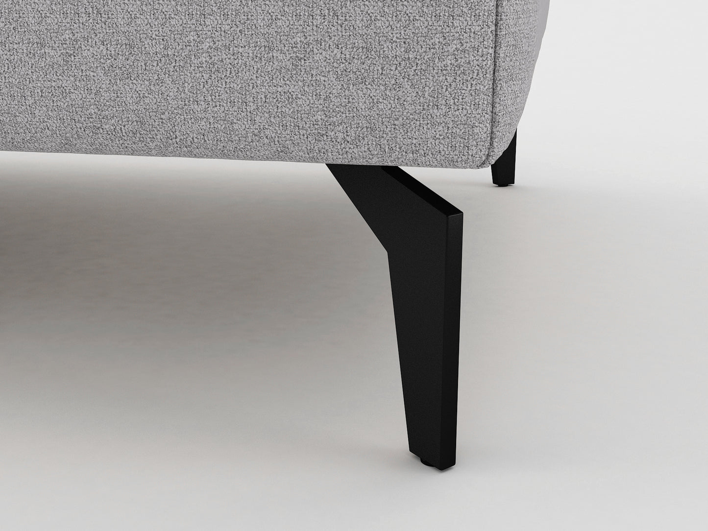 Hopper 3+2 Seater Sofa In Linen Fabric Light Grey Lounge
