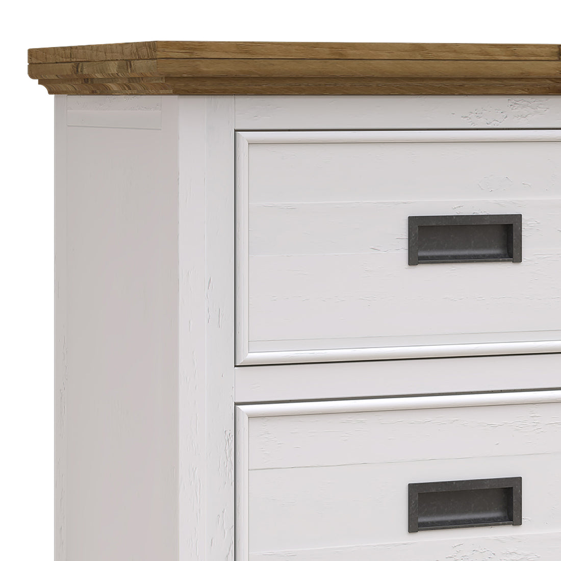 Marley Pine Wood 4 Drawer Tallboy