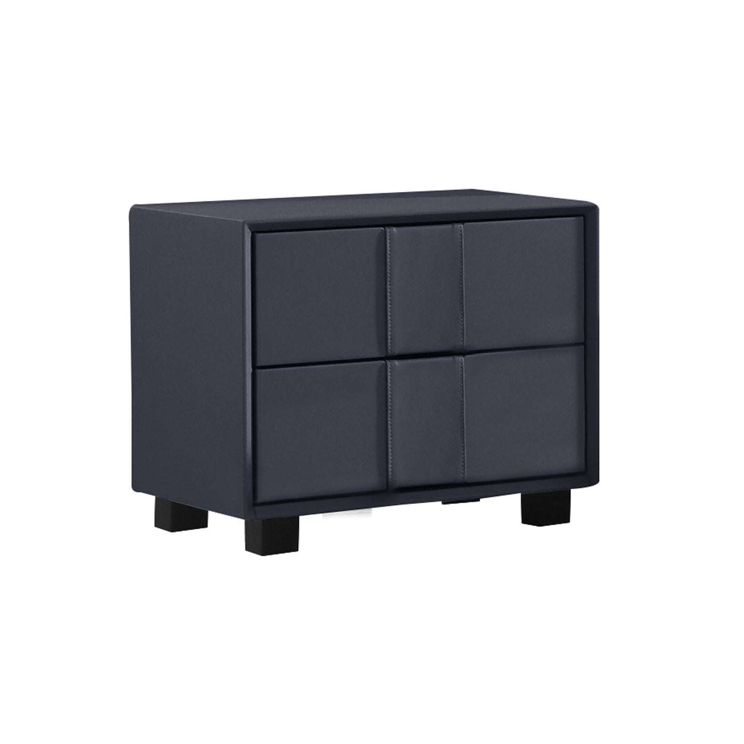 Prado Queen Bedroom Suite with Modern MDF Construction Durable Fabric Upholstery and Ample Storage