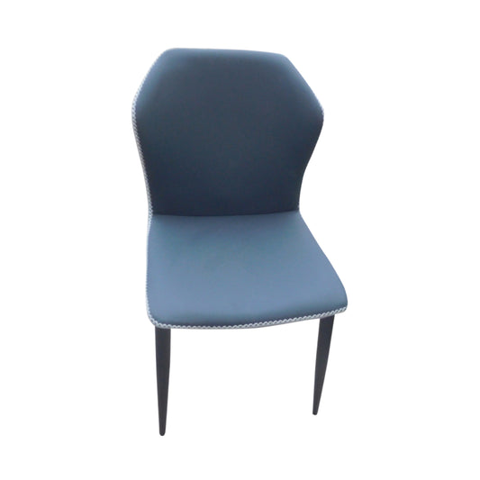 Albena 6X Dining Chairs Premium Leatherette Choice of Gorgeous Colours Stylish Tripod Legs Carbon Steel