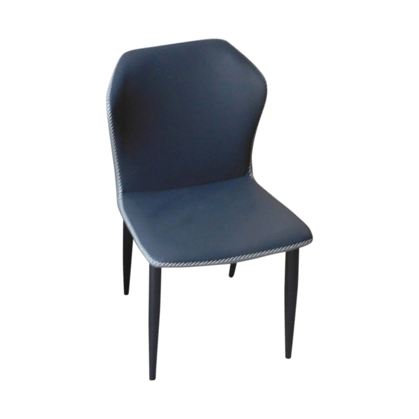 Albena 6X Dining Chairs Premium Leatherette Choice of Gorgeous Colours Stylish Tripod Legs Carbon Steel