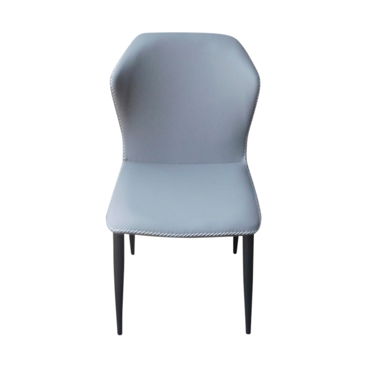 Albena 6X Dining Chairs Premium Leatherette Choice of Gorgeous Colours Stylish Tripod Legs Carbon Steel