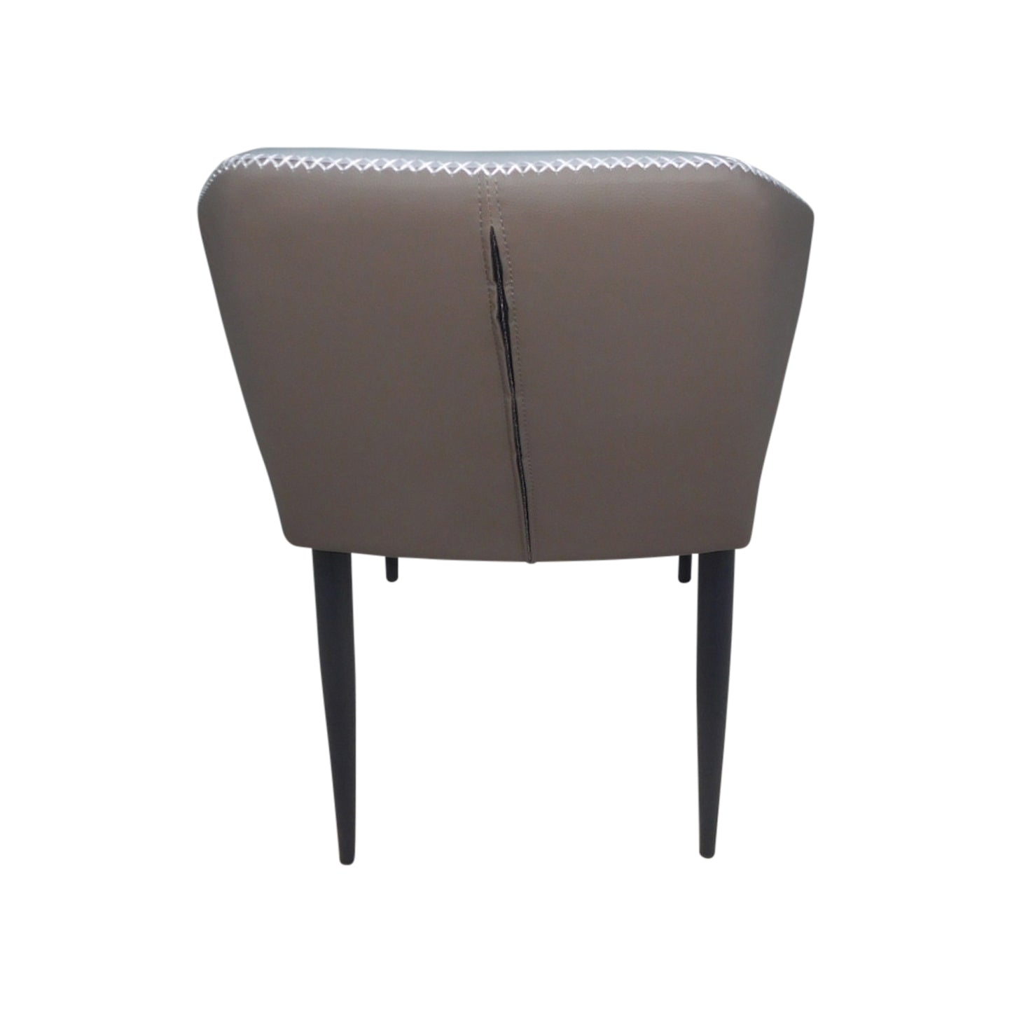 Albena 6X Dining Chairs Premium Leatherette Choice of Gorgeous Colours Stylish Tripod Legs Carbon Steel