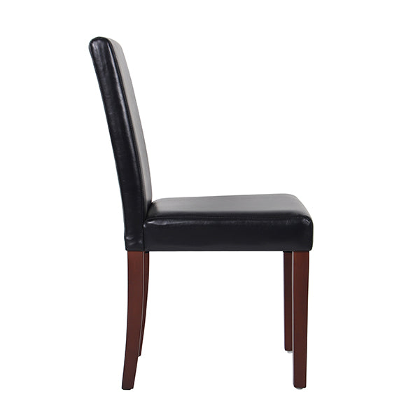 Montina 2x Premium Leatherette Wooden Dining Chairs in multiple Colour