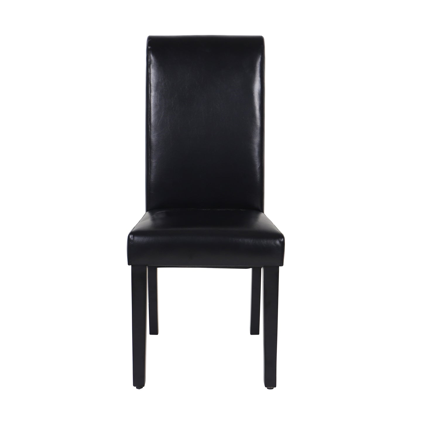 New 2x Swiss wooden Frame Leatherette Dining Chairs in Multiple Colour
