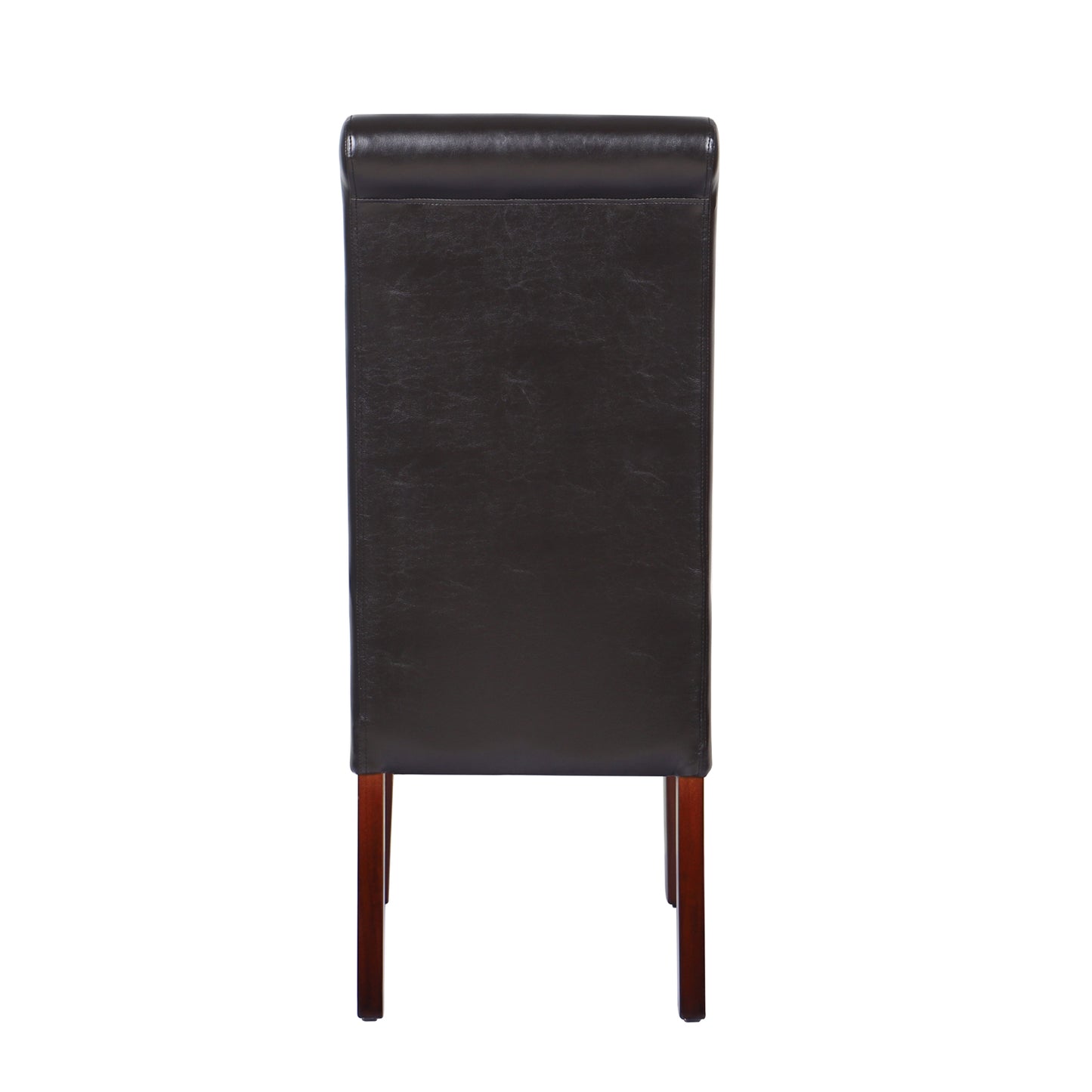 New 2x Swiss wooden Frame Leatherette Dining Chairs in Multiple Colour