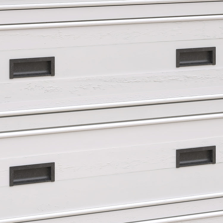 Marley Pine Wood 6 Drawer Dresser with Mirror