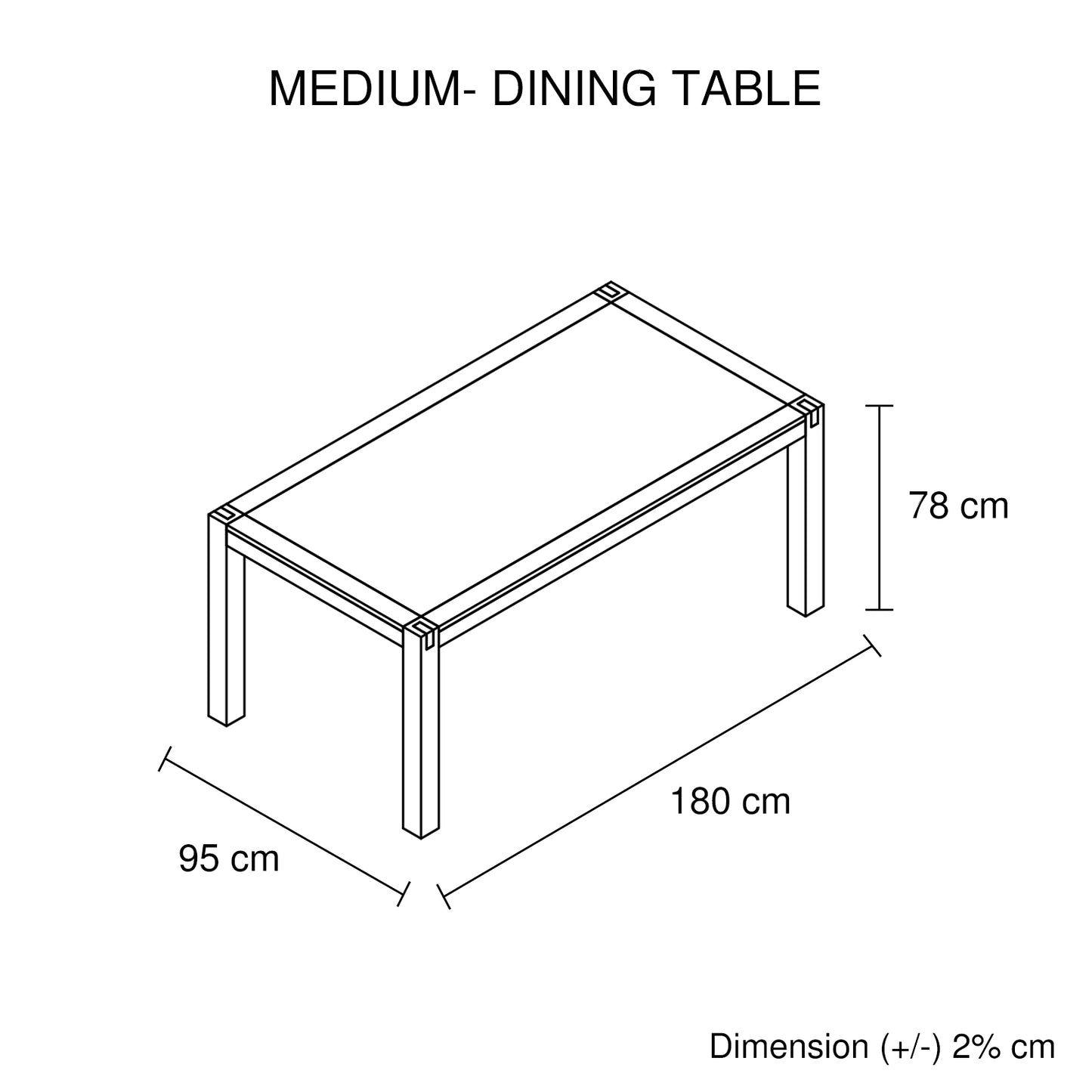 Nowra Solid Acacia Timber Dining Table In Multiple Size & Colour