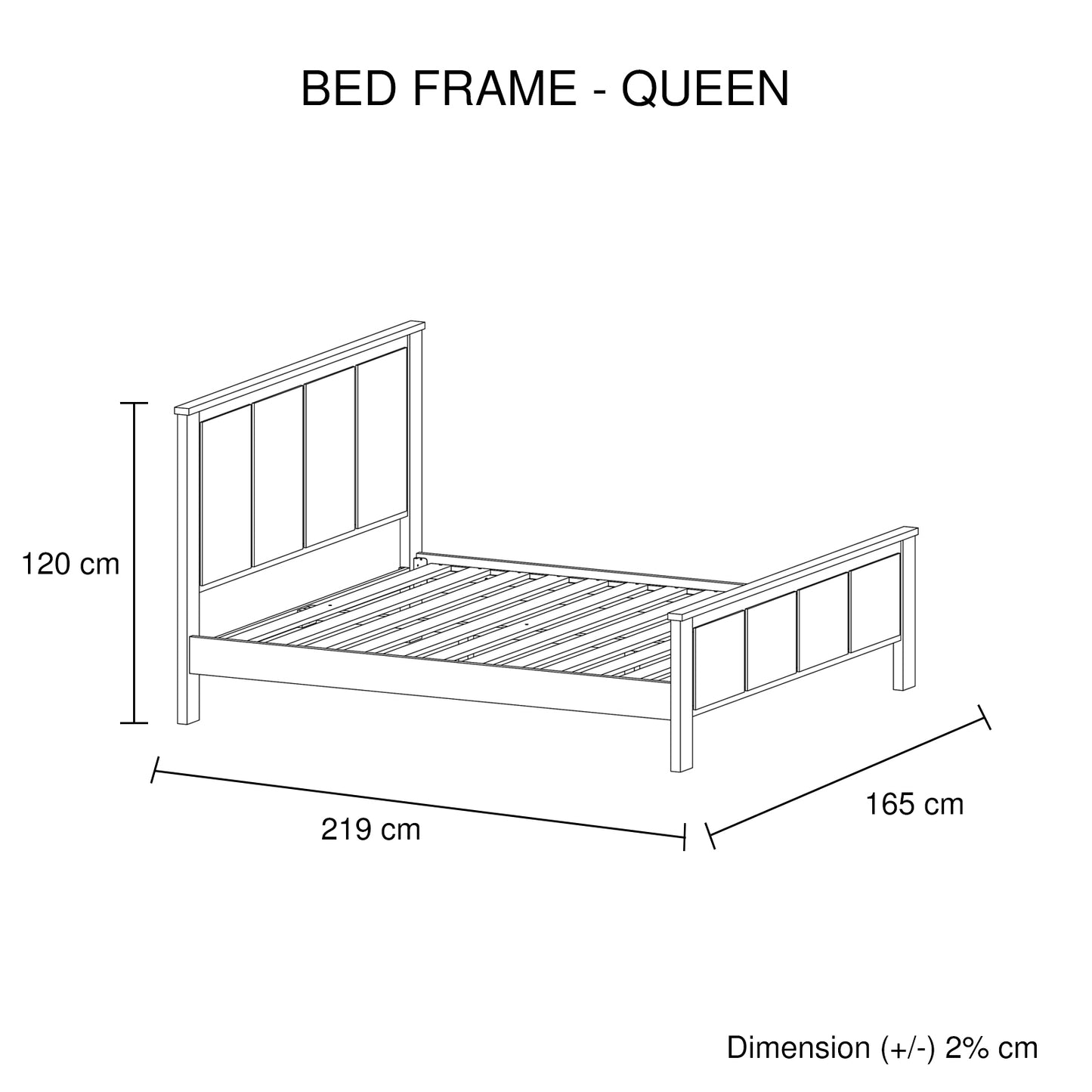 Noe Solid Timber Acacia Veneered Bed in White Ash