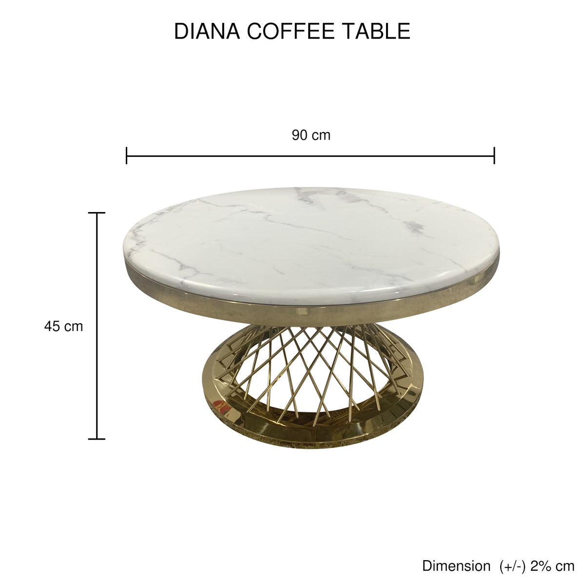 round coffee table image