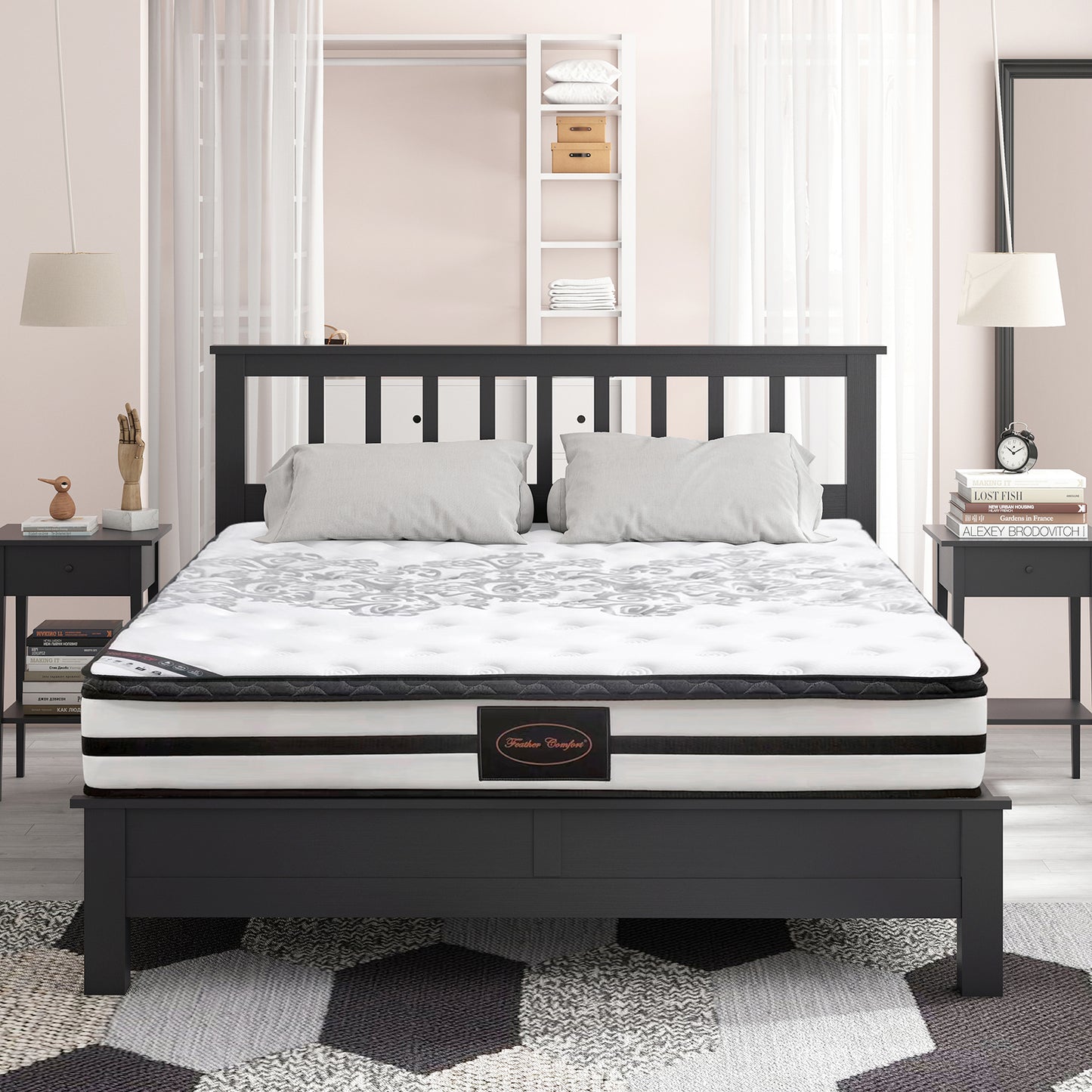 Micro Pocket Spring 31cm High Classic Euro Top Mattress