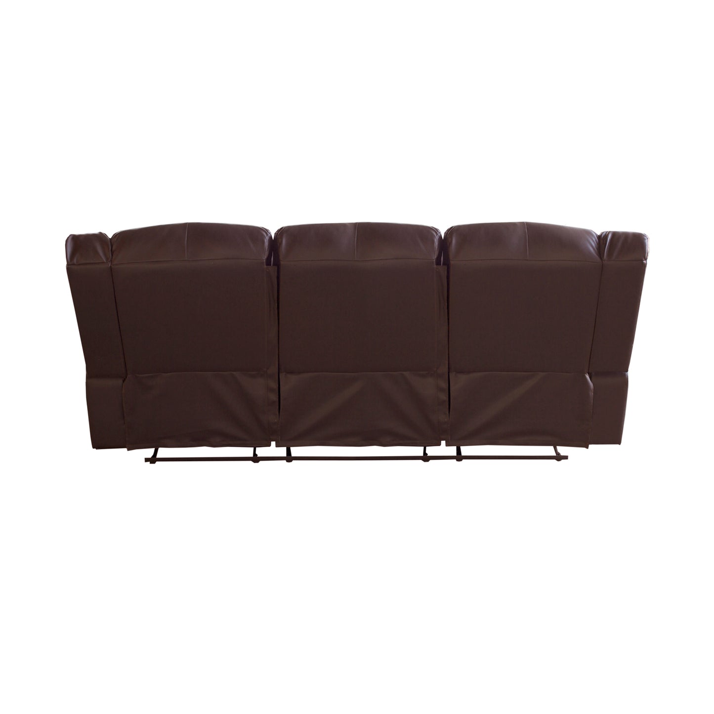 Fantasy 3 Seater Recliner Sofa In Faux Leather Lounge Wooden Frame Couch In Multiple Colour