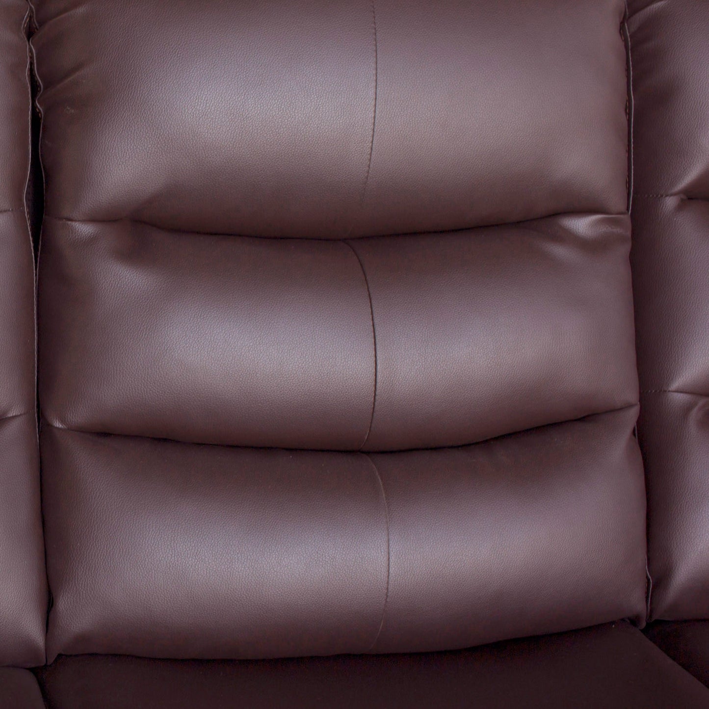 Fantasy 3 Seater Recliner Sofa In Faux Leather Lounge Wooden Frame Couch In Multiple Colour