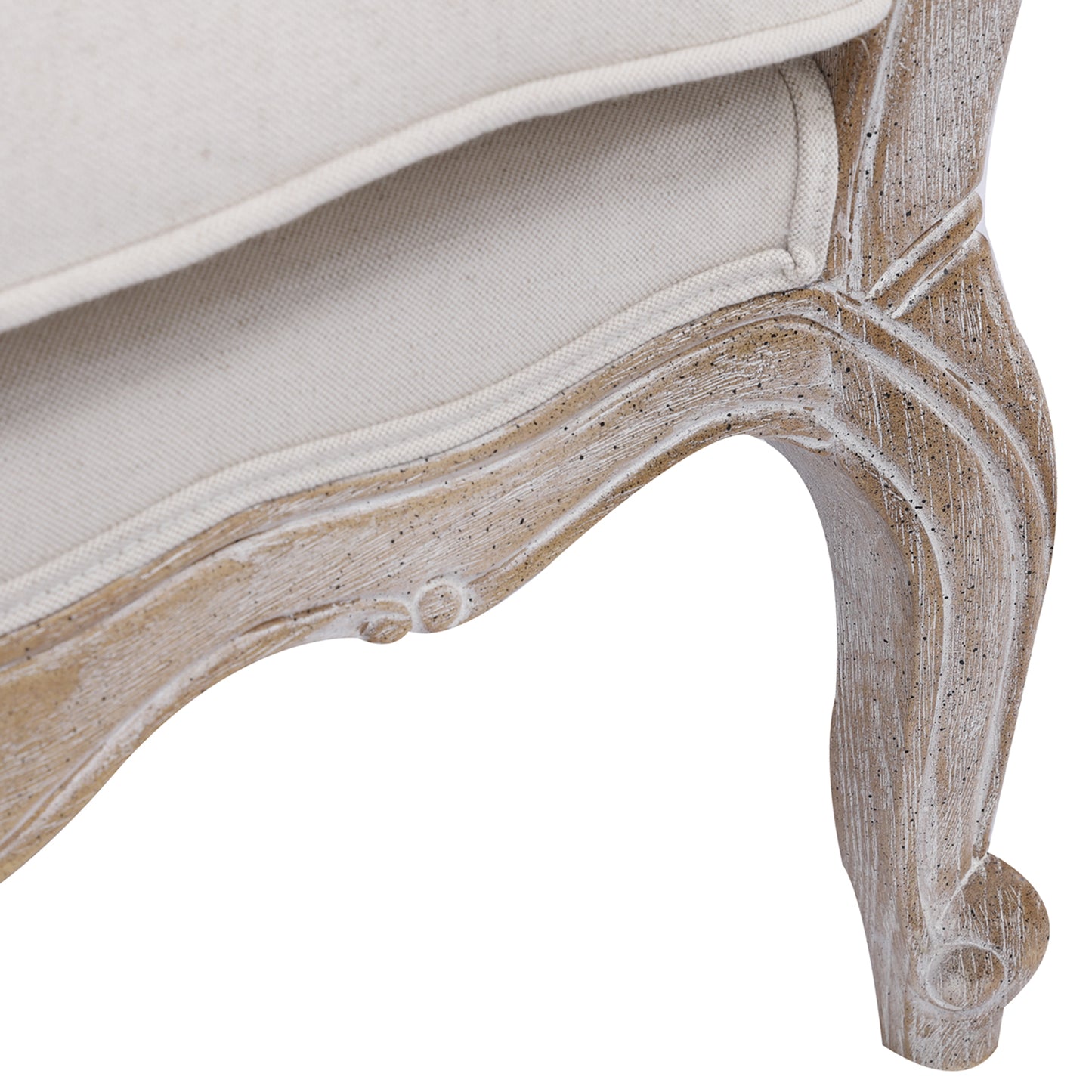 Lille 3+2 Seater Beige Fabric Sofa with 1x Wing Chair