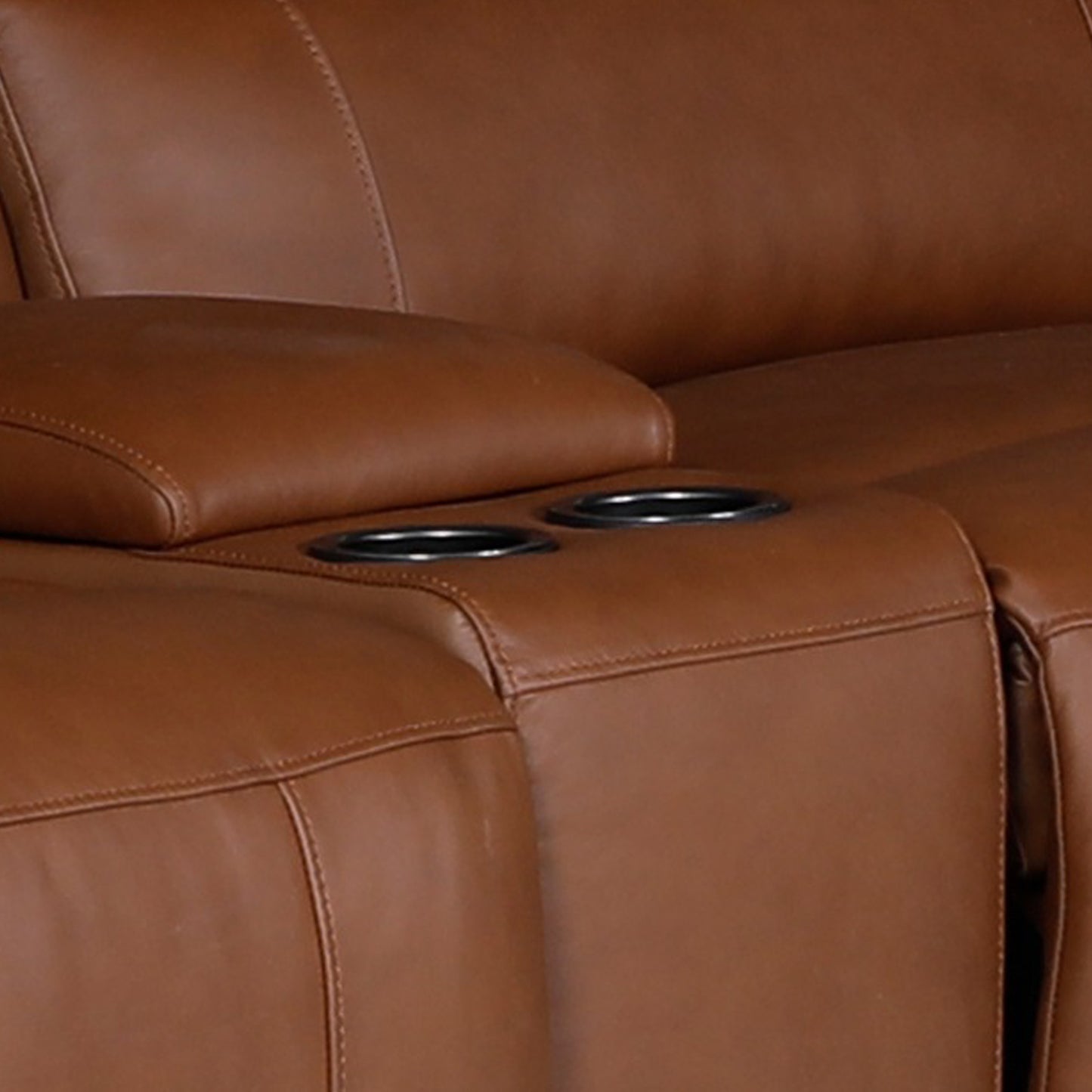 Havana 5 Seater Genuine Leather Sofa Zero Gravity Mechanism USB Charger